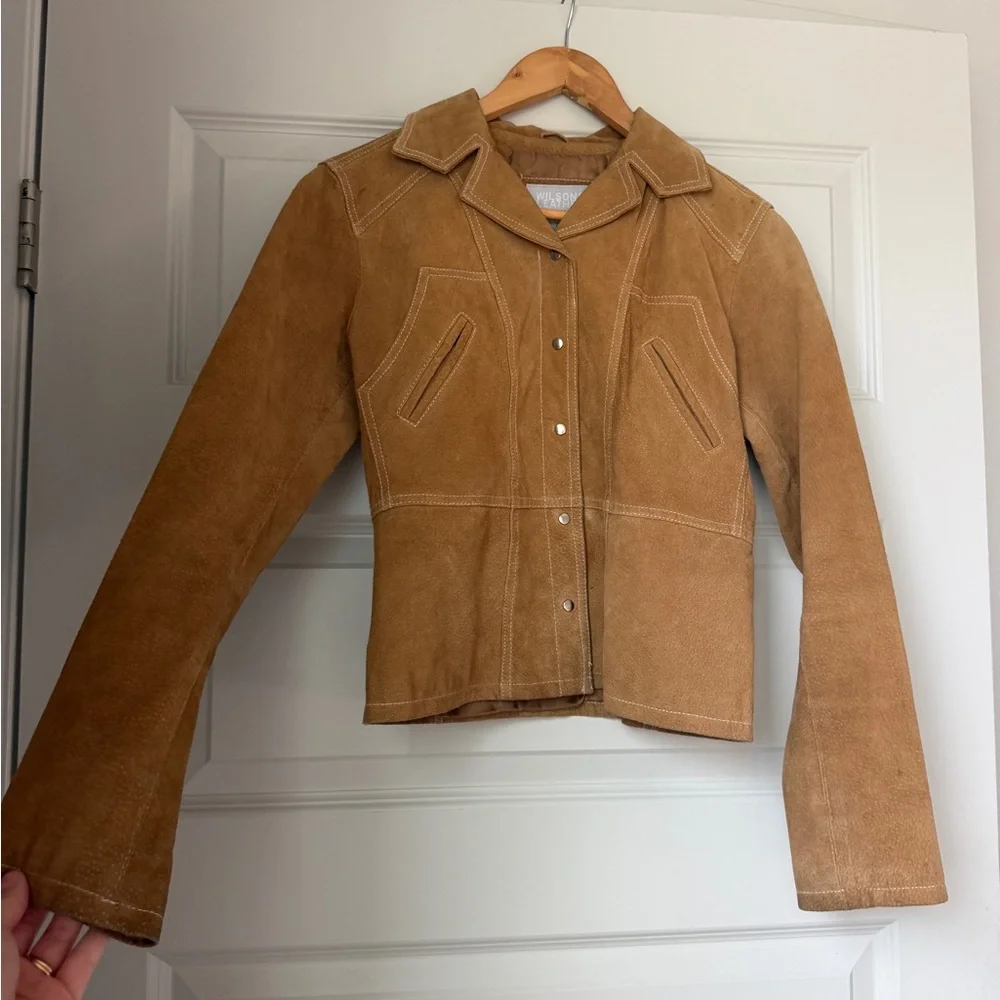 Vintage Wilson’s Leather Jacket - Picture 4 of 12